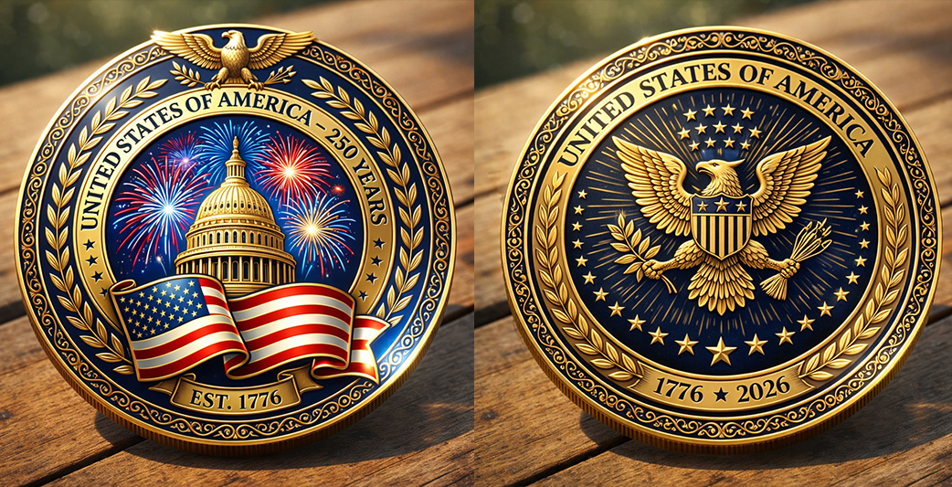 🏆Flash Sale 60% OFF - U.S 250th Anniversary Commemorative Coin