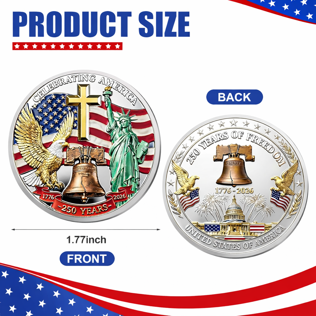 250 Years of Freedom Commemorative Coin