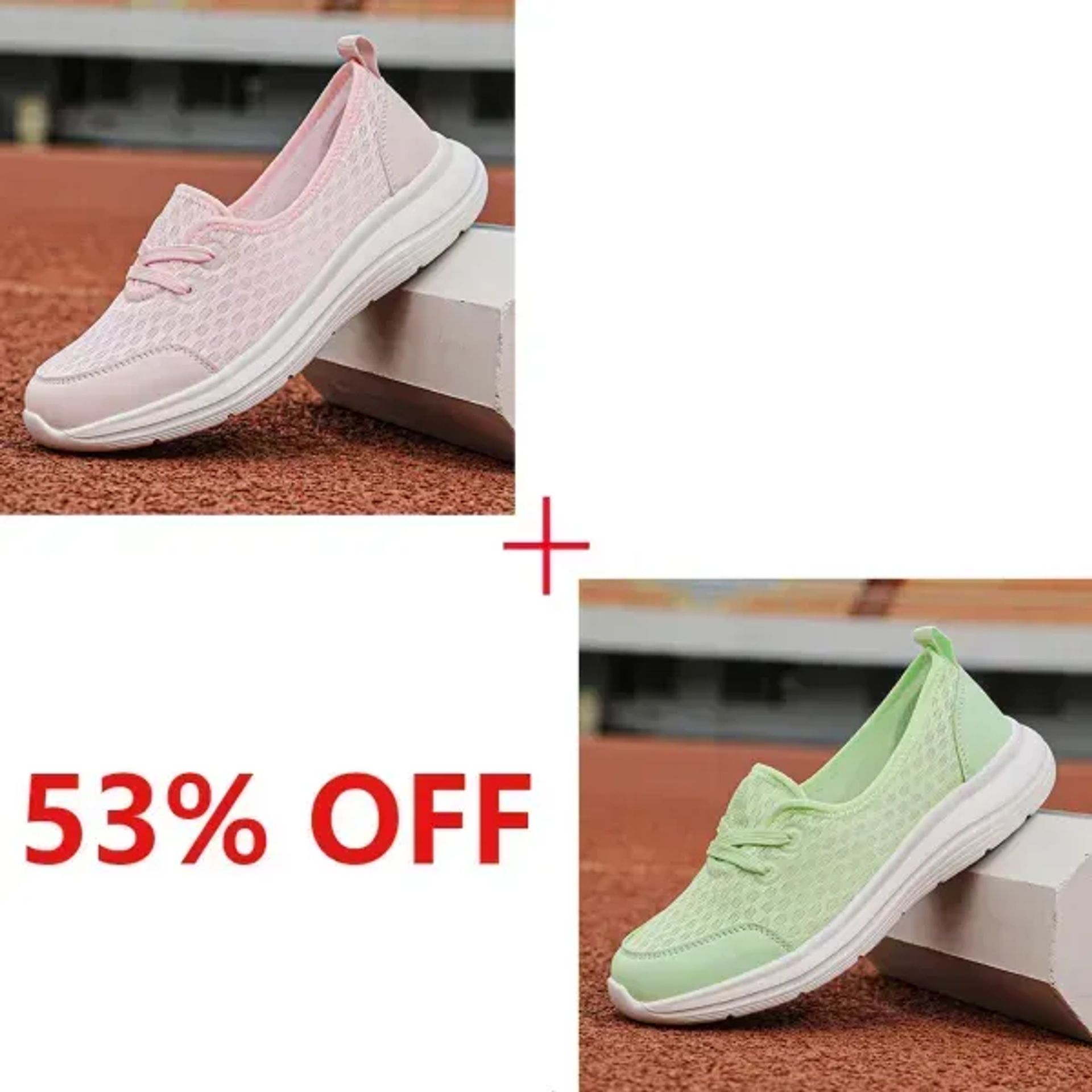 🔥LAST DAY 60% OFF - Women's Soft Sole Mesh Comfort Orthopedic Shoes