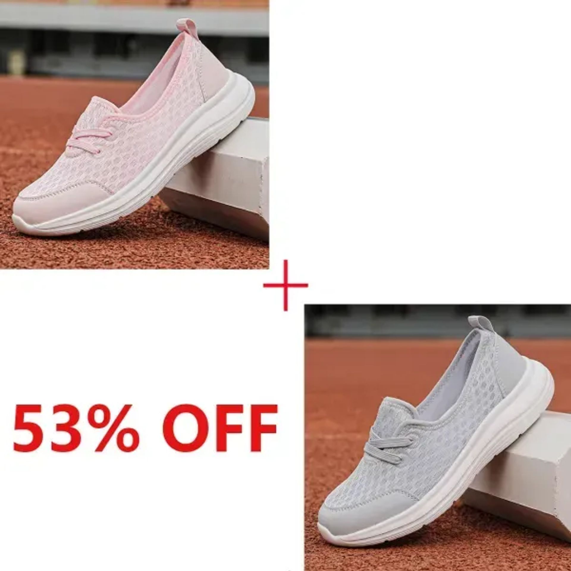 🔥LAST DAY 60% OFF - Women's Soft Sole Mesh Comfort Orthopedic Shoes