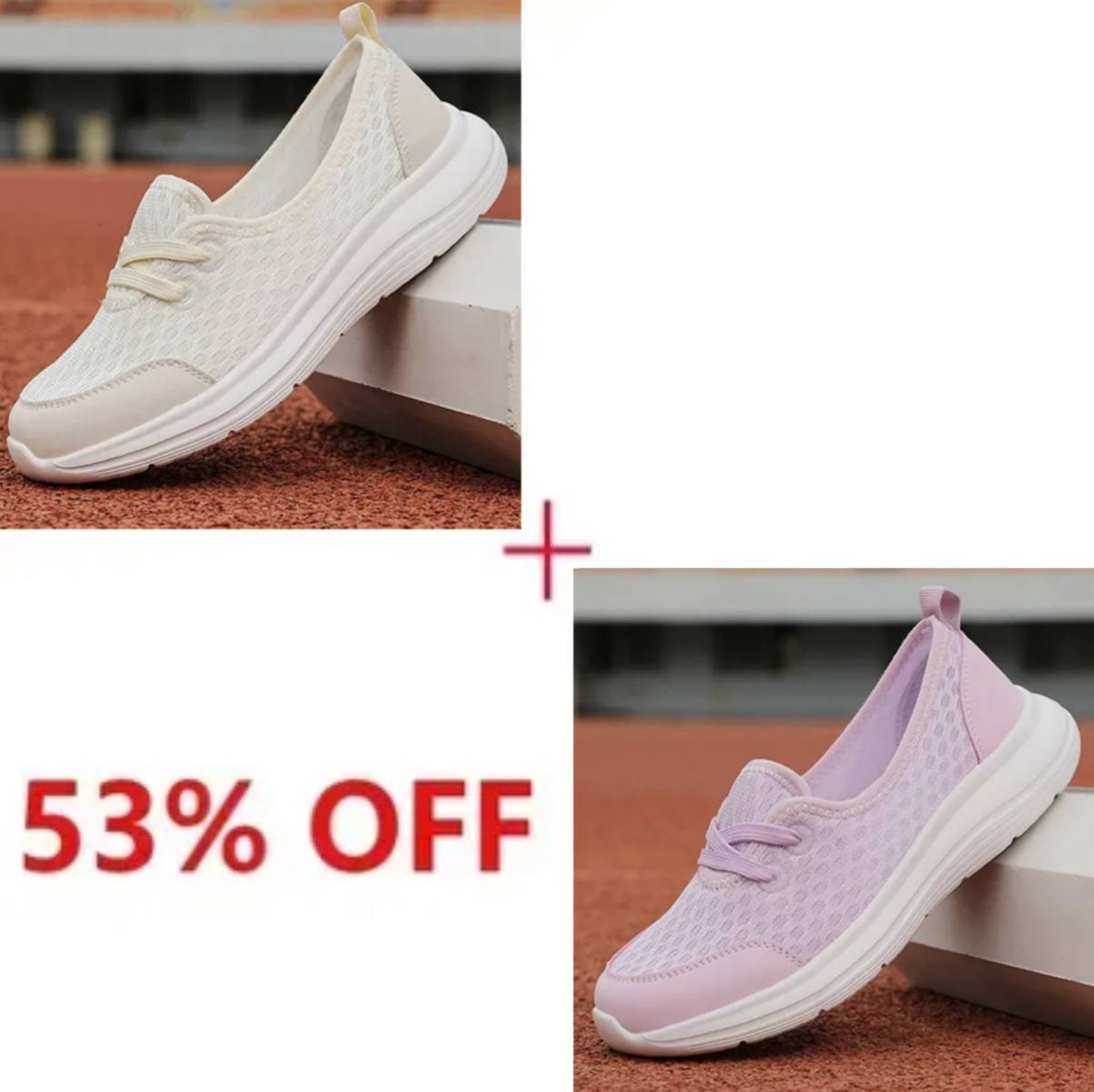 🔥LAST DAY 60% OFF - Women's Soft Sole Mesh Comfort Orthopedic Shoes