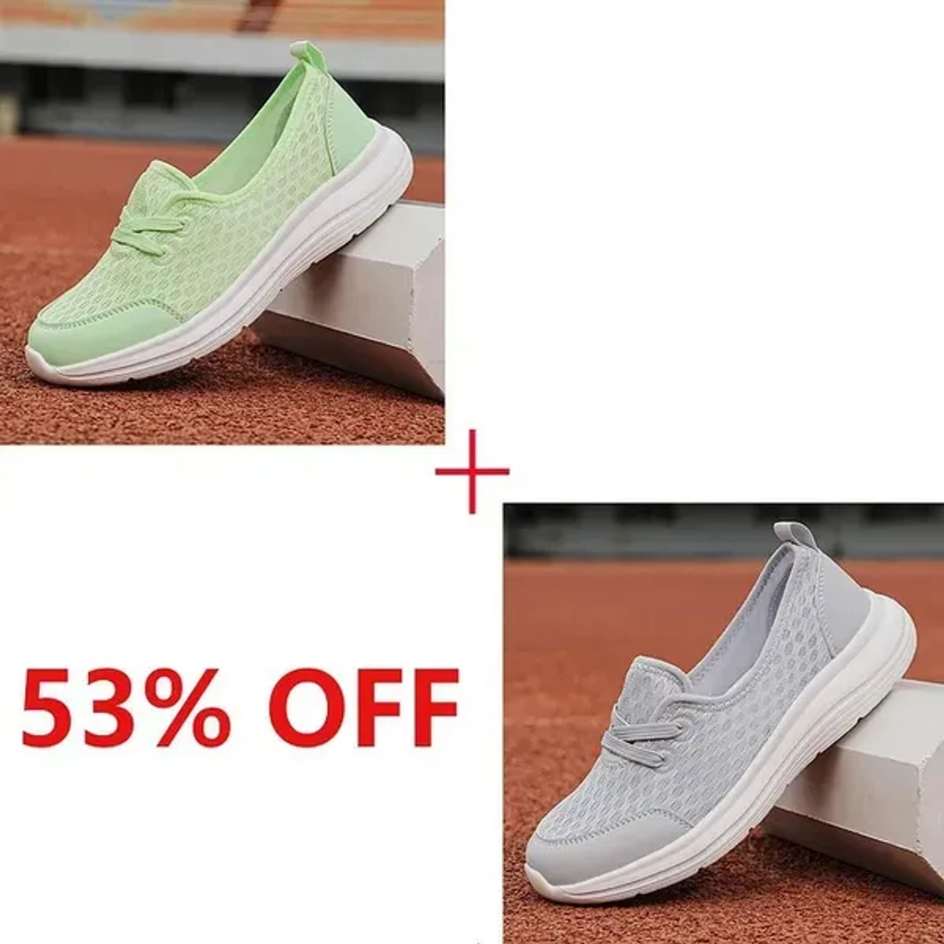 🔥LAST DAY 60% OFF - Women's Soft Sole Mesh Comfort Orthopedic Shoes