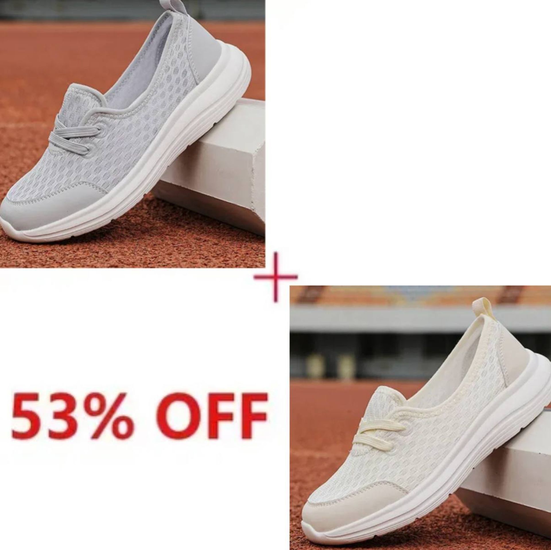 🔥LAST DAY 60% OFF - Women's Soft Sole Mesh Comfort Orthopedic Shoes