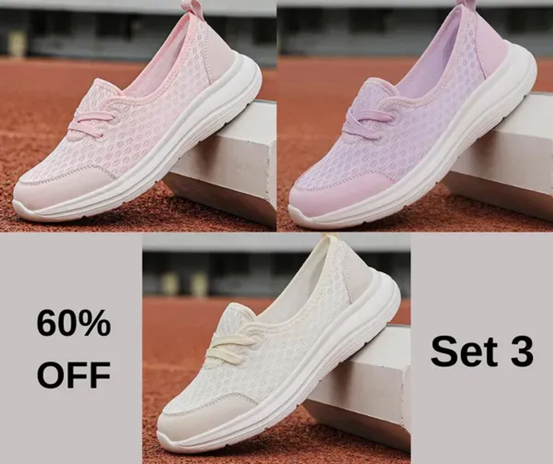 🔥LAST DAY 60% OFF - Women's Soft Sole Mesh Comfort Orthopedic Shoes