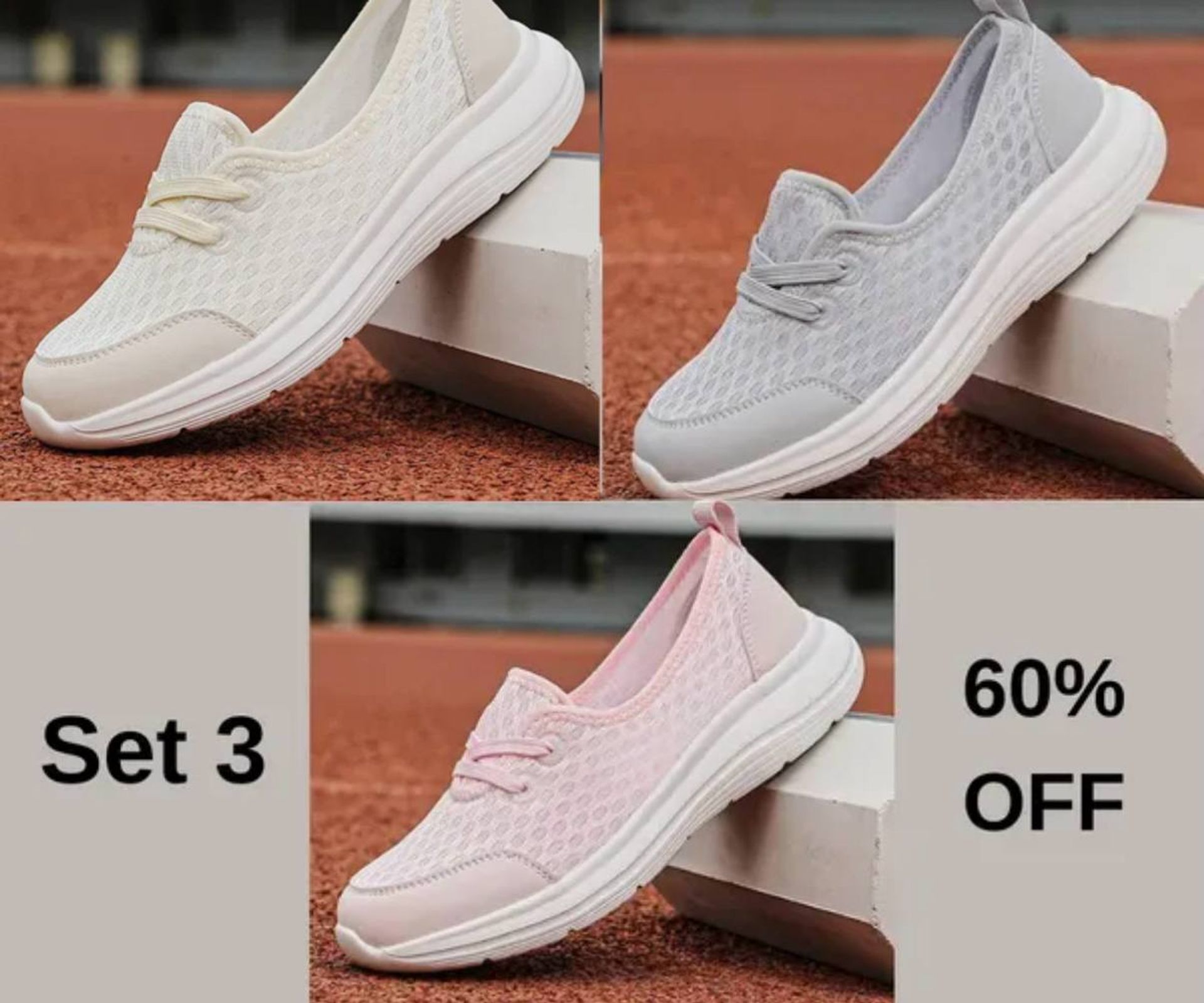🔥LAST DAY 60% OFF - Women's Soft Sole Mesh Comfort Orthopedic Shoes