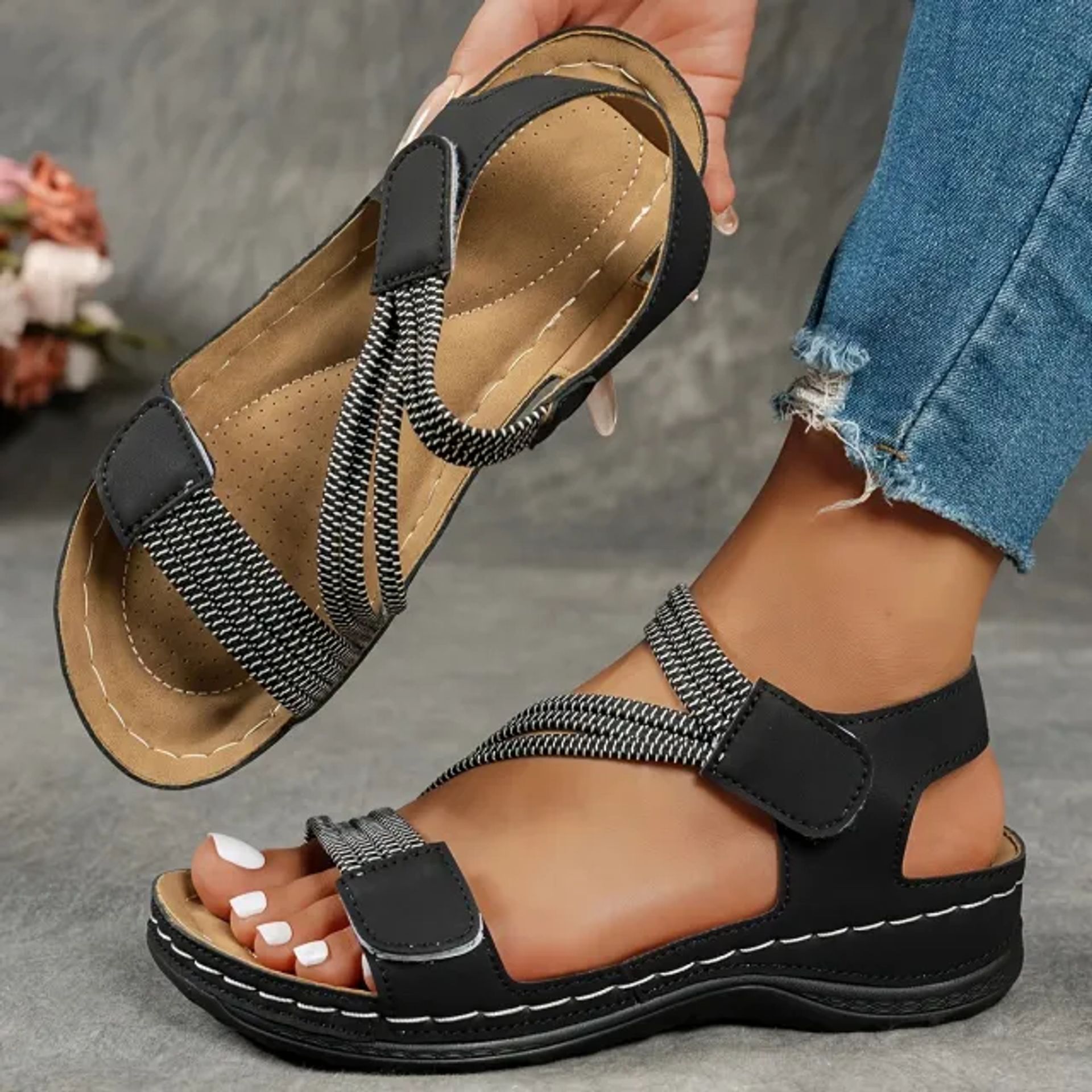 🔥Summer Best Seller🔥CNSN Women's Summer Fisherman Sandals
