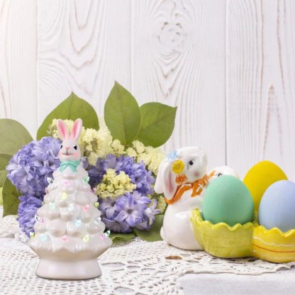 (🔥HOT SALE NOW 49% OFF) - 🐰🐰Easter Pink Bunny Tree-Buy 2 Free Shipping