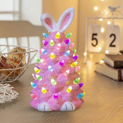 (🔥HOT SALE NOW 49% OFF) - 🐰🐰Easter Pink Bunny Tree-Buy 2 Free Shipping