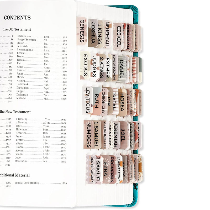 Laminated Bible Tabs