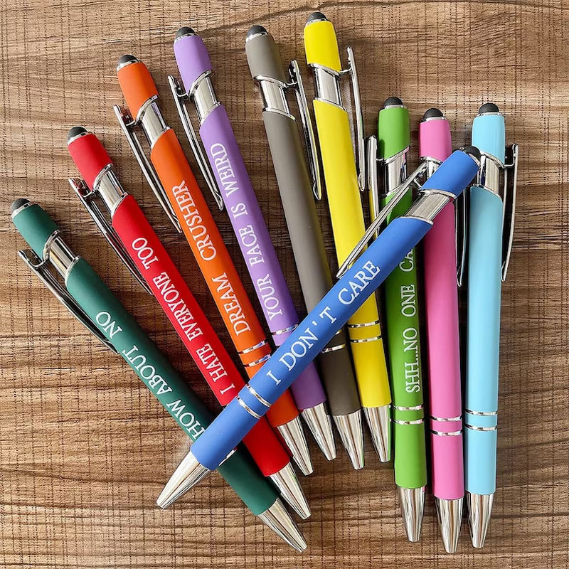 Funny Daily Pen Set of 10