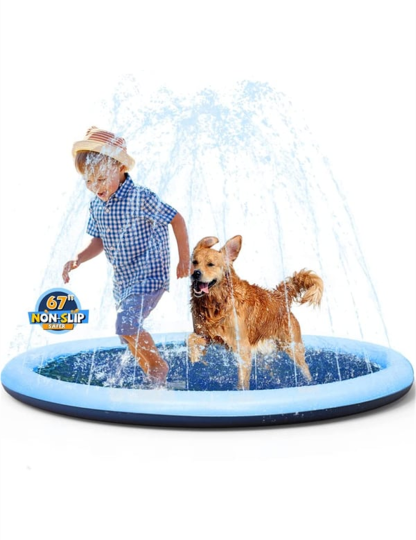 ☀Summer Pre Sale-48% OFF🔥Dog Splash Sprinkler Pad