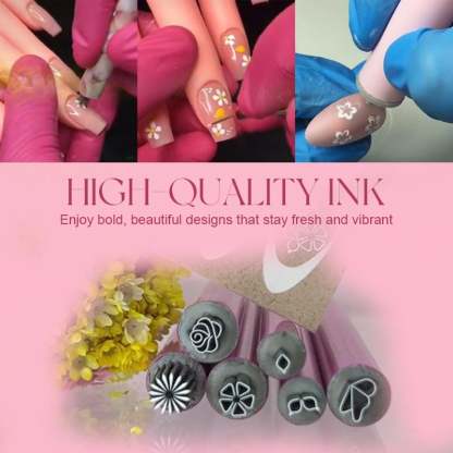 🔥LAST DAY 49% OFF - Nail Art Stamp Pen