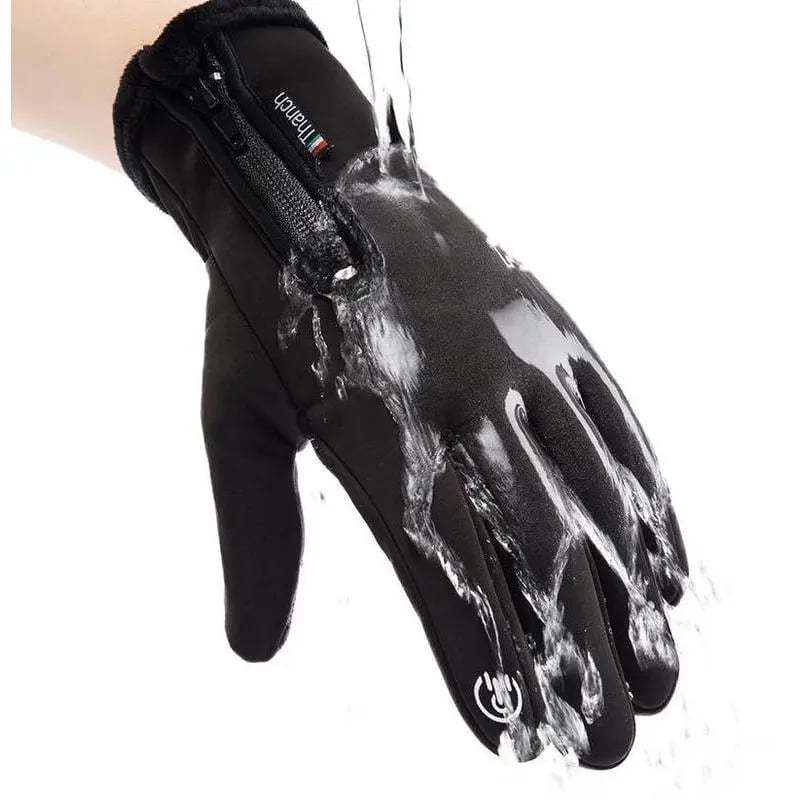 Touchscreen Winter Gloves – Windproof, Fleece-Lined & Ready for Adventure