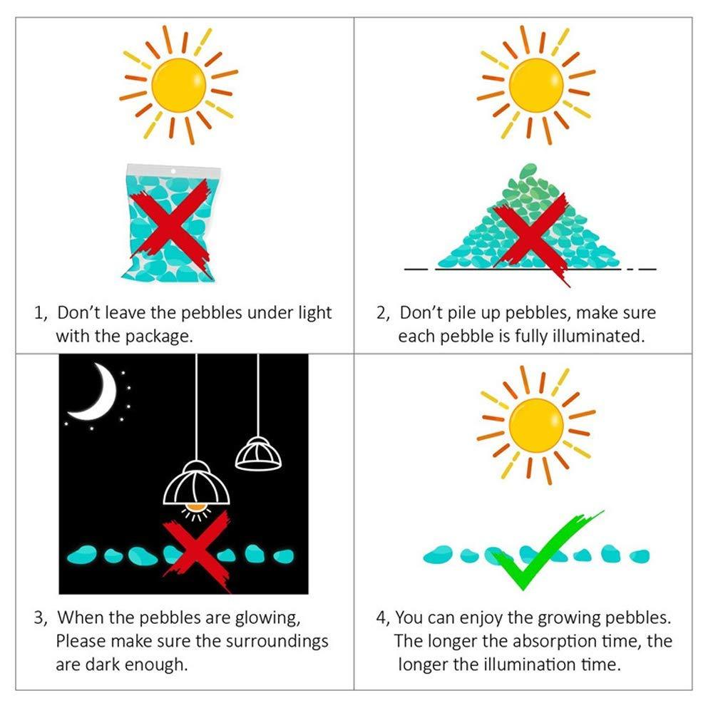 Luminous Stones – Mixed Color Glow (150 PCS)