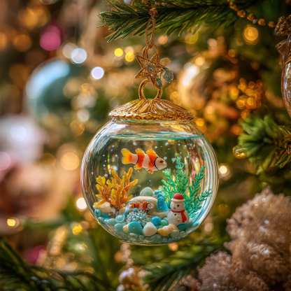 🎄✨ Under the Sea Christmas Ornament