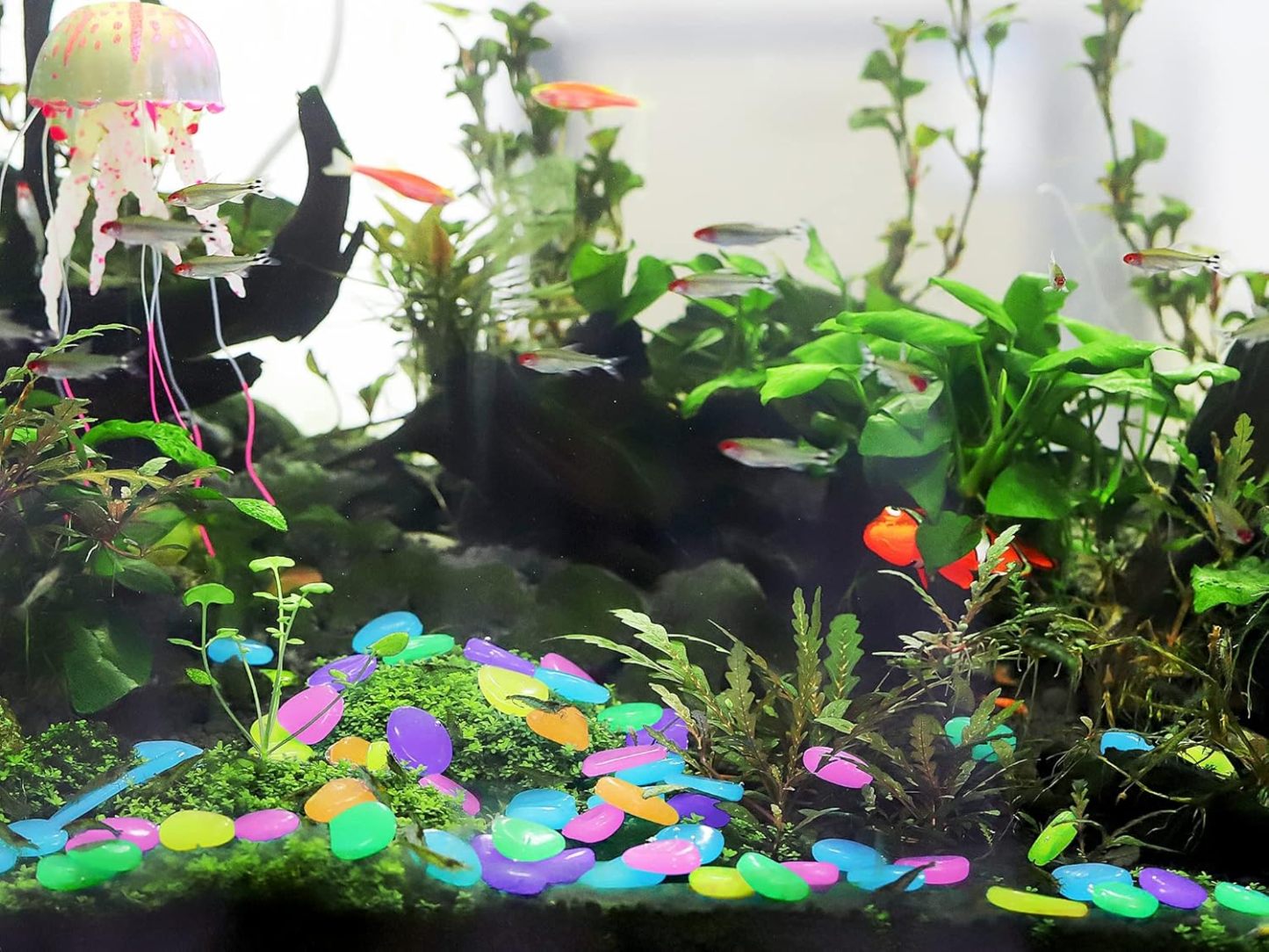 Luminous Stones – Mixed Color Glow (150 PCS)