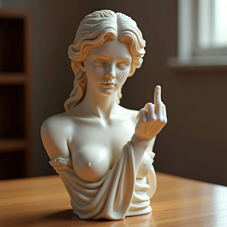 The Venus Statue With Attitude - Subverting The Classics