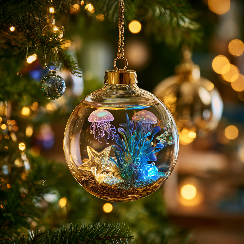 🎄✨ Under the Sea Christmas Ornament