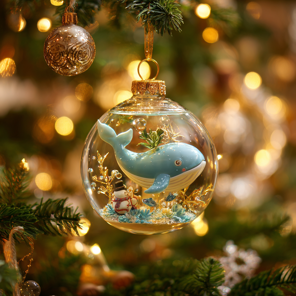 🎄✨ Under the Sea Christmas Ornament