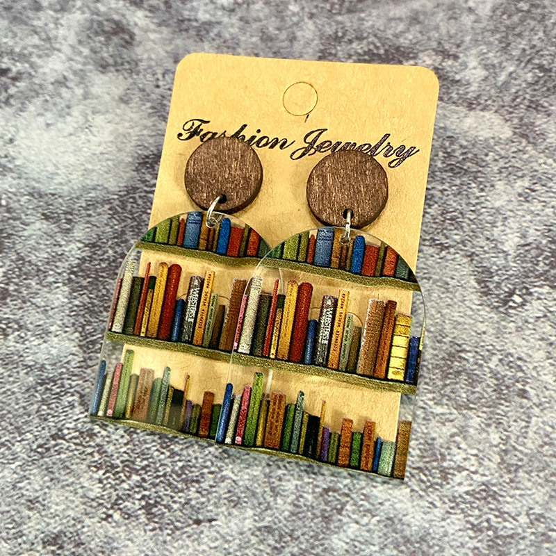 Book Earrings (BUY 4 GET FREE SHIPPING)