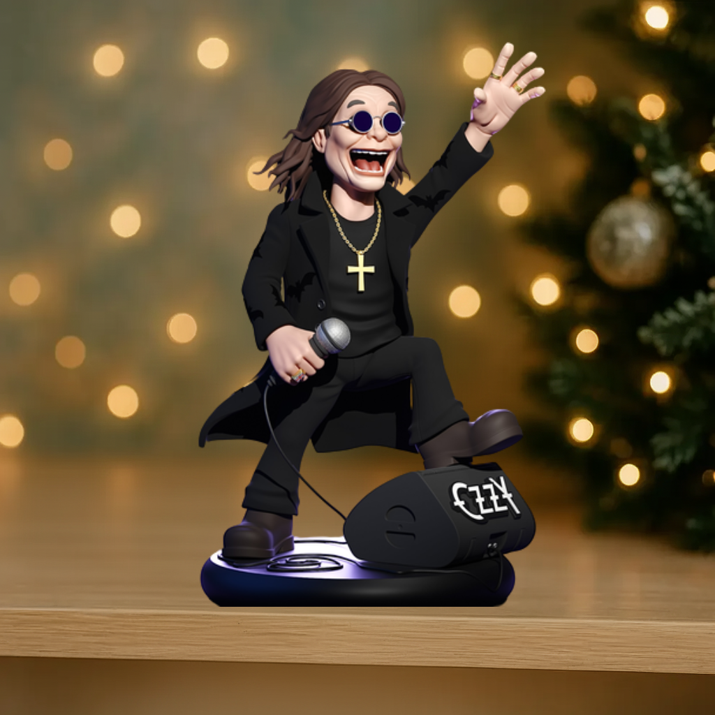 🎉 New Arrival: Stylized Ozzy Osbourne Tribute – Iconic Artwork for Rock Fans 🤘