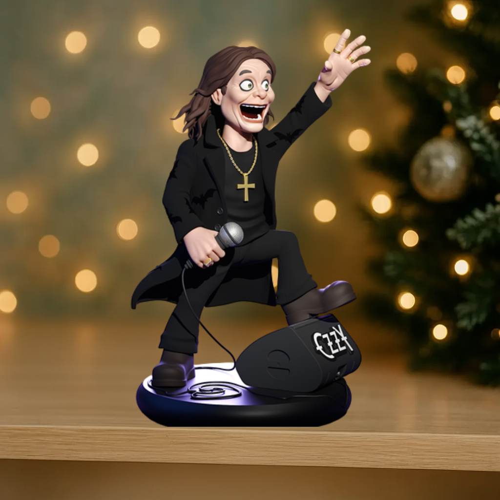 🎉 New Arrival: Stylized Ozzy Osbourne Tribute – Iconic Artwork for Rock Fans 🤘