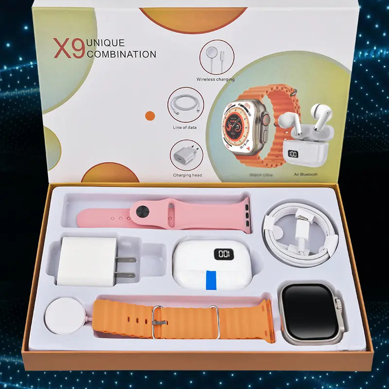 LAST CHANCE! 🔥 50% OFF the 6-in-1 Smartwatch Set