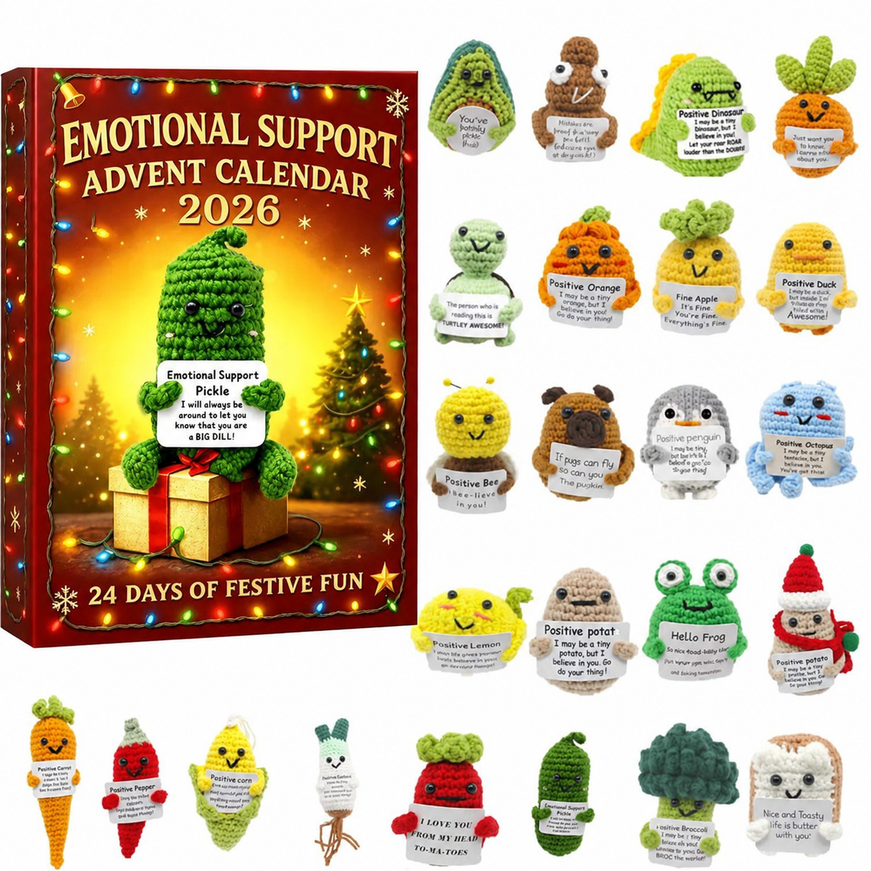 🎄EMOTIONAL SUPPORT ADVENT CALENDAR 2025