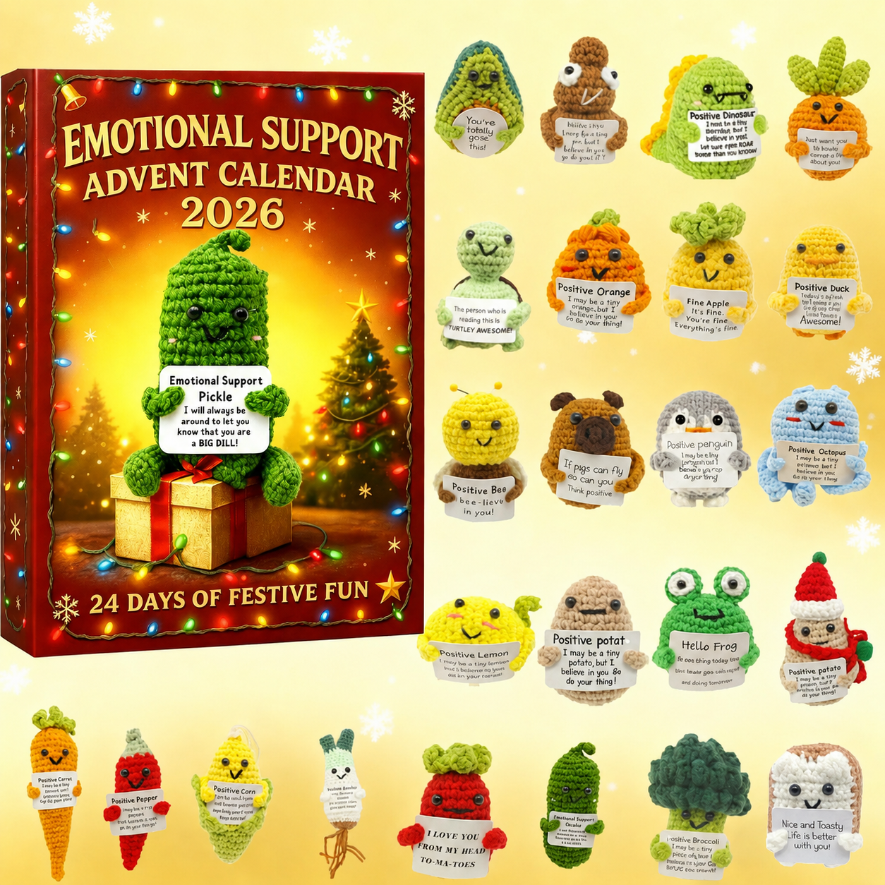 🎄EMOTIONAL SUPPORT ADVENT CALENDAR 2025