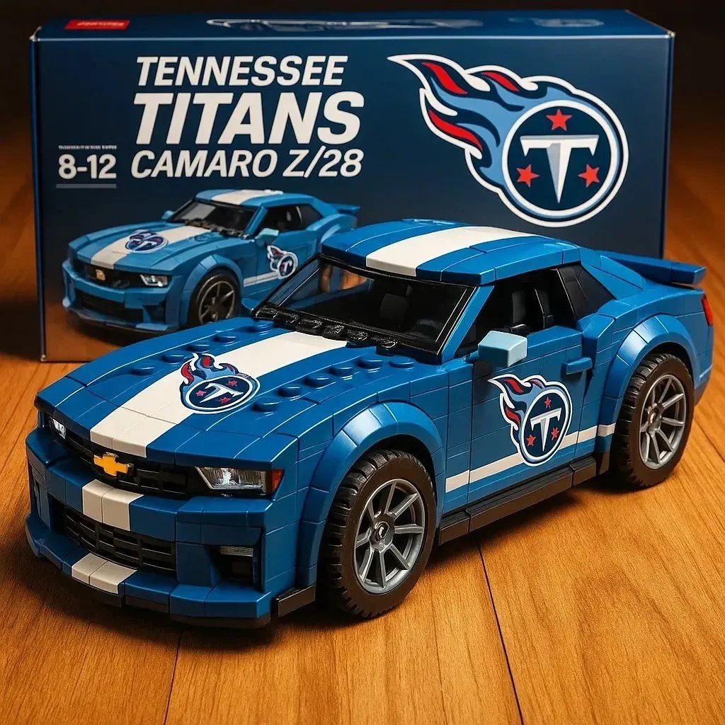 🔥Limited Edition🏈Football Team Camaro Z/28 Building Block
