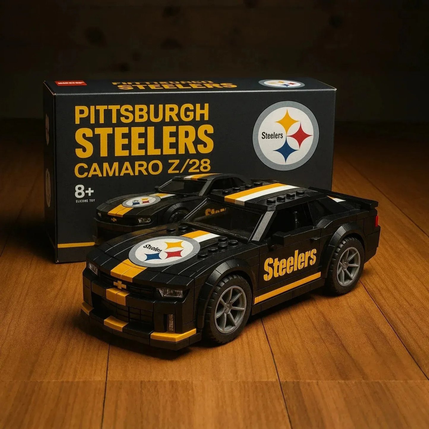 🔥Limited Edition🏈Football Team Camaro Z/28 Building Block