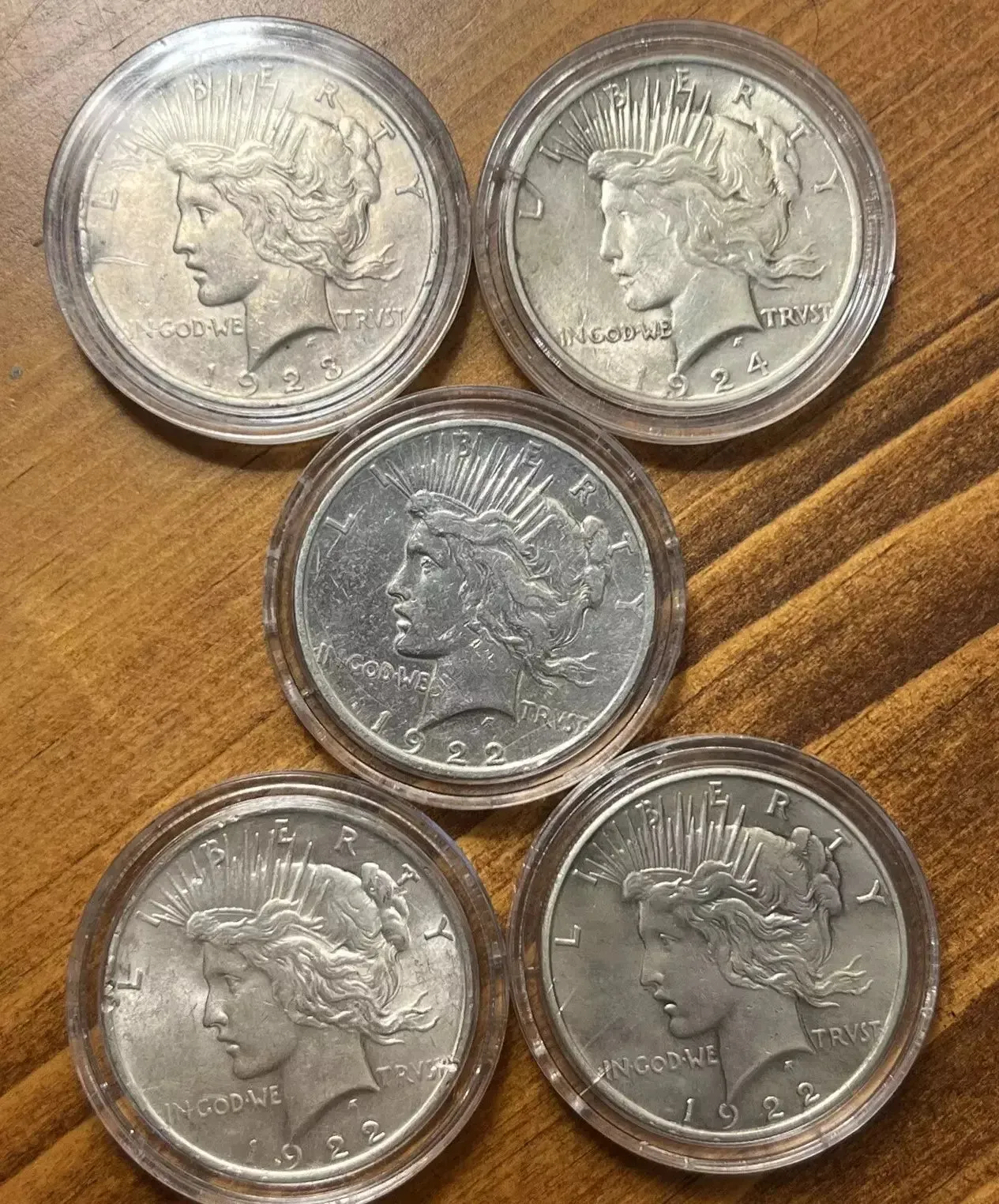 🦅 Complete Peace Silver Dollar Set (1921–1935) — Mixed Dates | Limited Edition