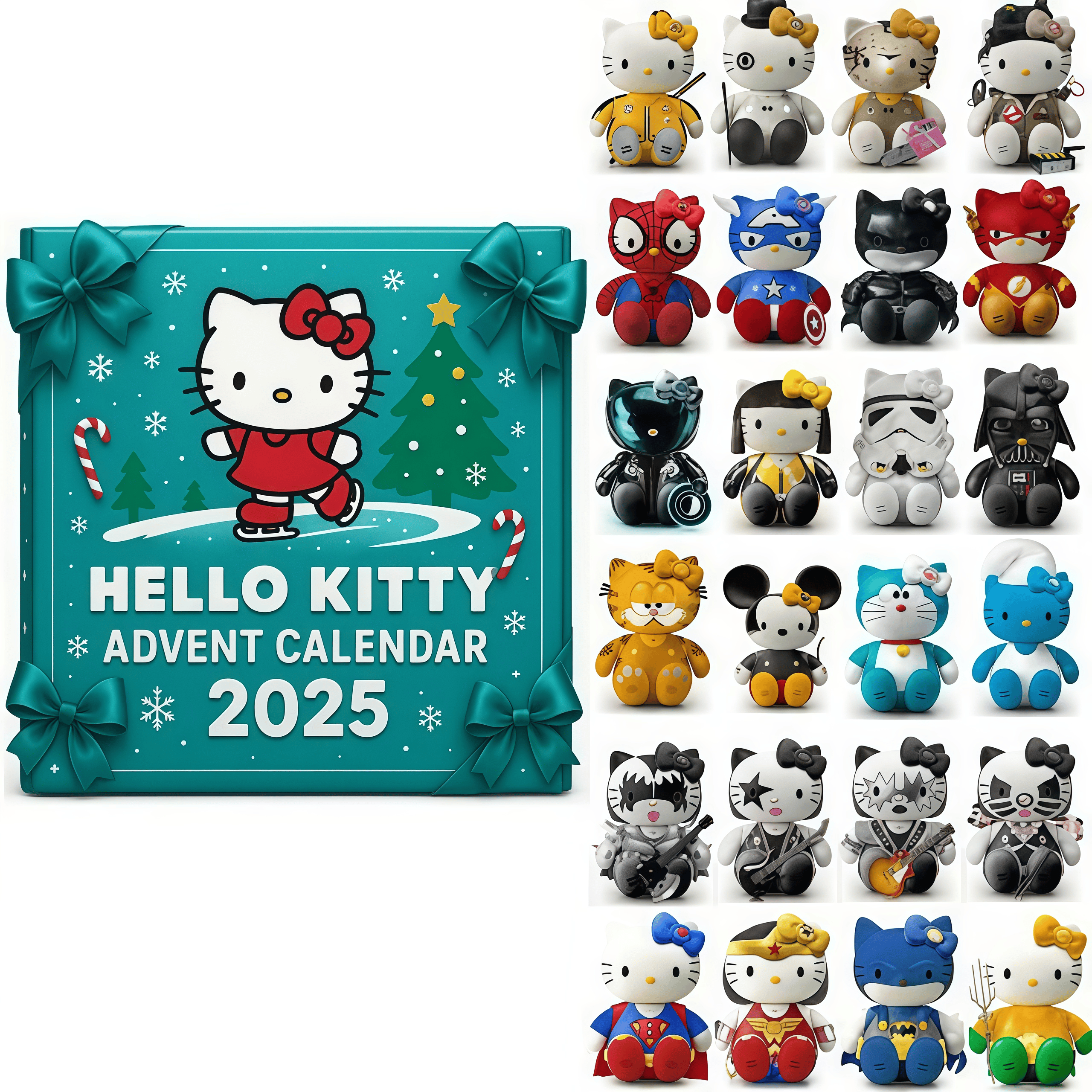 🔥Limited Edition, Only 100 Sets Left! - 😍Hello Kitty Advent Calendar 2025