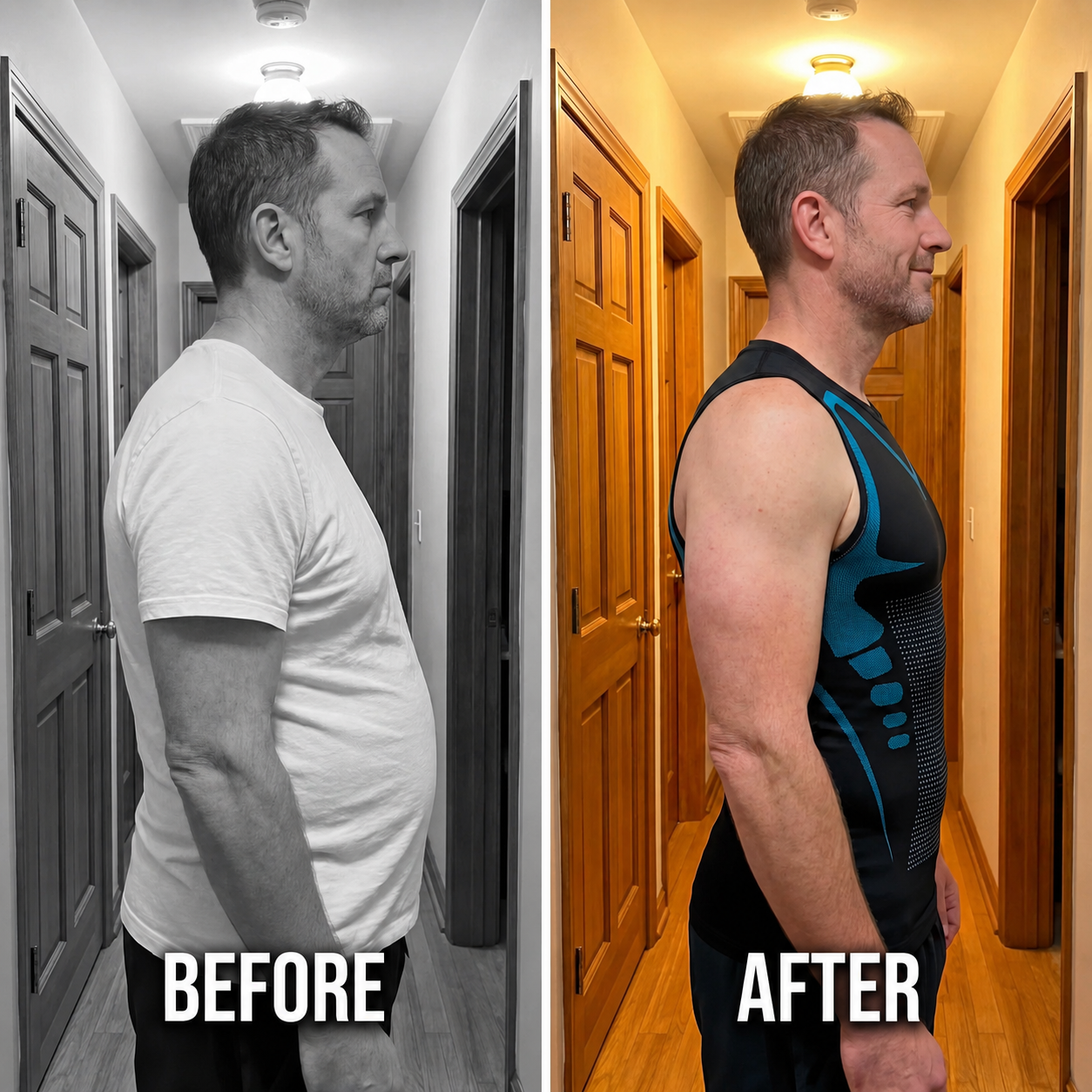 40% OFF Today — 🔥Men's Shaping Vest For A Sharper, More Confident Look