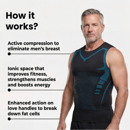 40% OFF Today — 🔥Men's Shaping Vest For A Sharper, More Confident Look