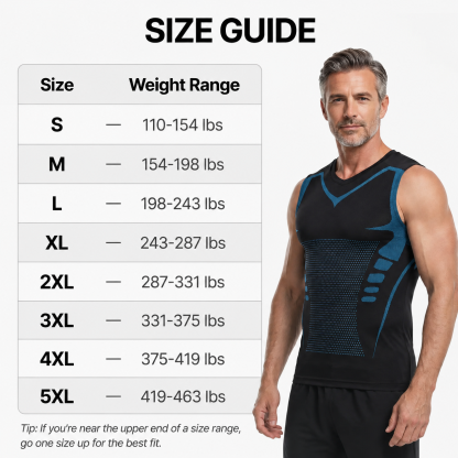 40% OFF Today — 🔥Men's Shaping Vest For A Sharper, More Confident Look