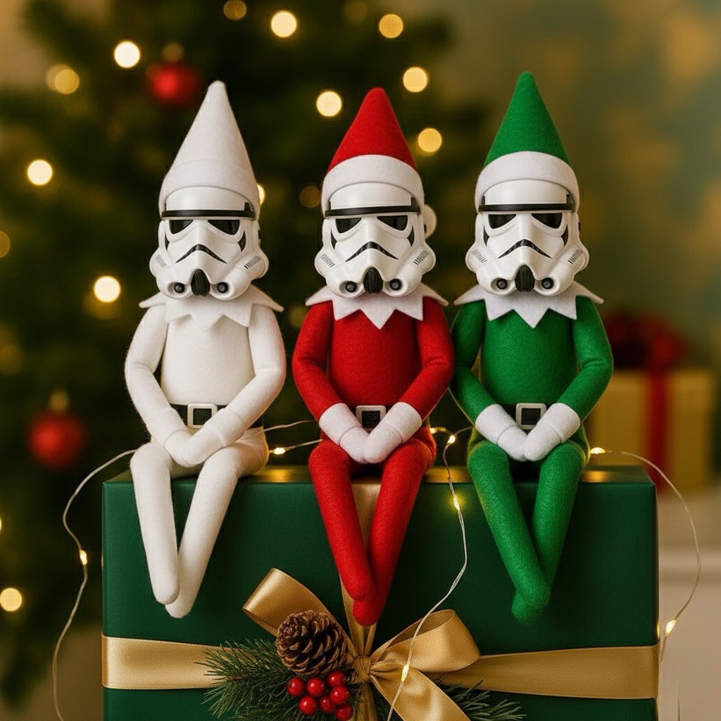 🚀 2025 New Arrival! Tormtrooper Christmas Elf Doll 🎄🔥