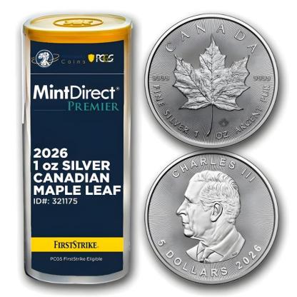 🔥Last Day 50% OFF | 1 oz 2026 Canadian Maple Leaf Silver Coin – Royal Canadian Mint