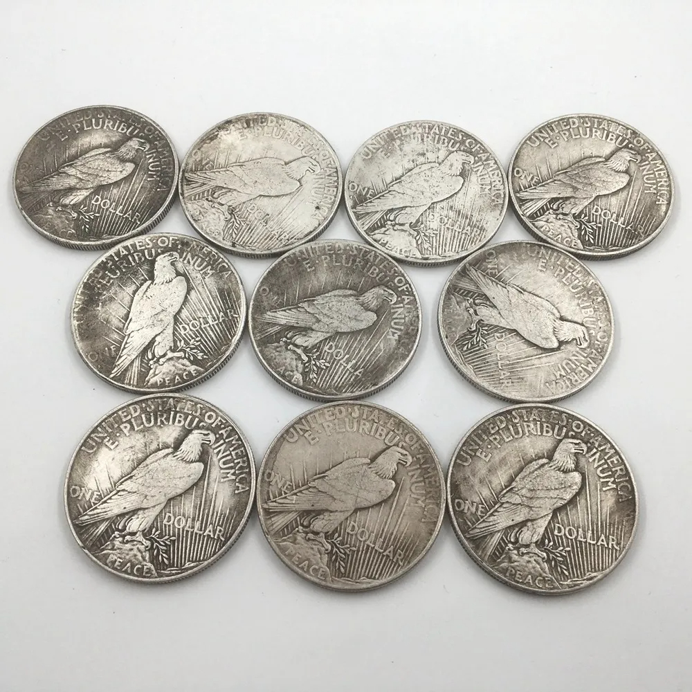 🦅 Complete Peace Silver Dollar Set (1921–1935) — Mixed Dates | Limited Edition