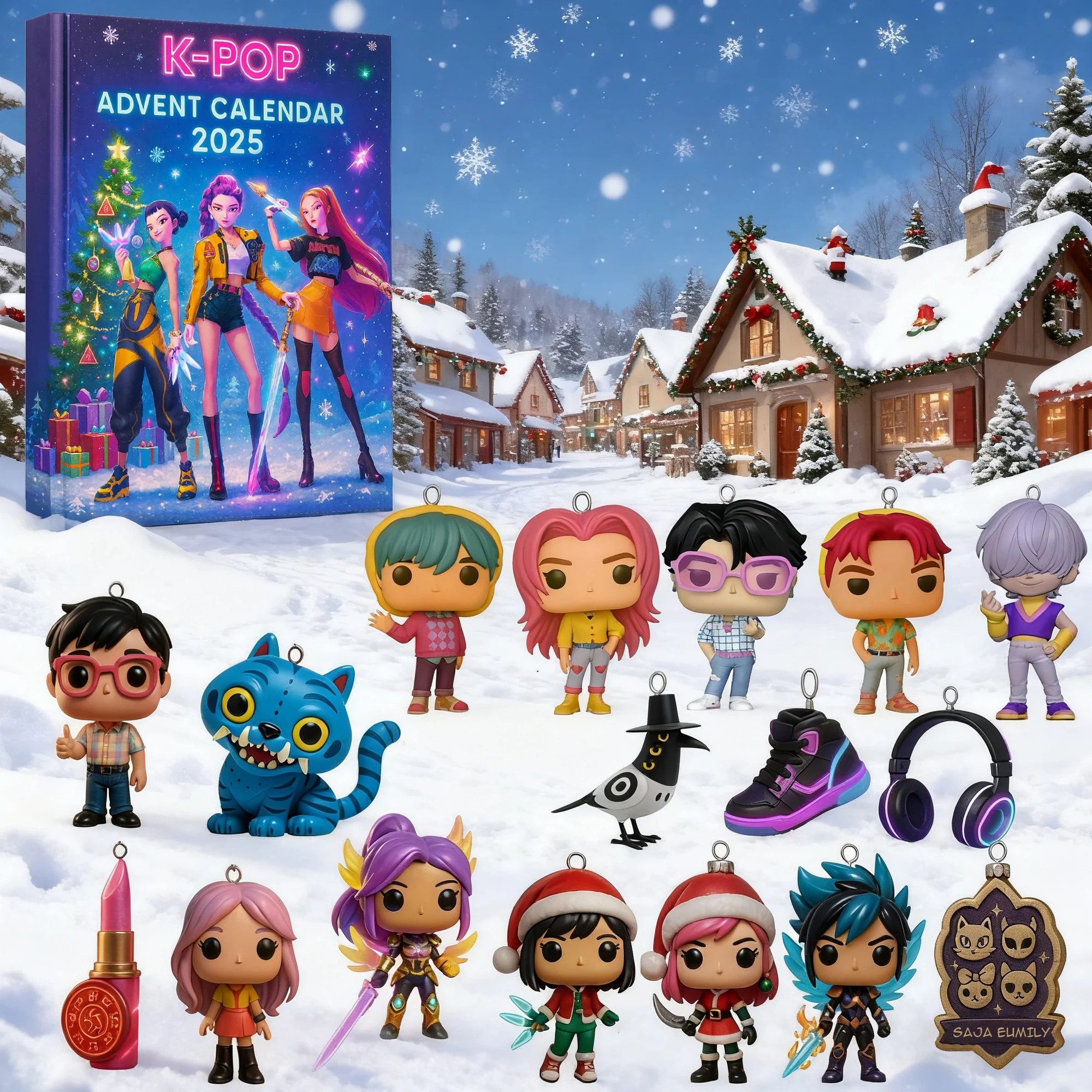 🎄Kpop Demon Hunters Advent Calendar 2025