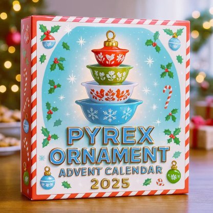 Pyrex Ornament Advent Calendar 2025