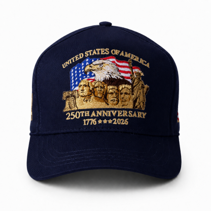  🦅Limited Edition USA 250th Anniversary Patriotic Hat — Celebrate 1776–2026