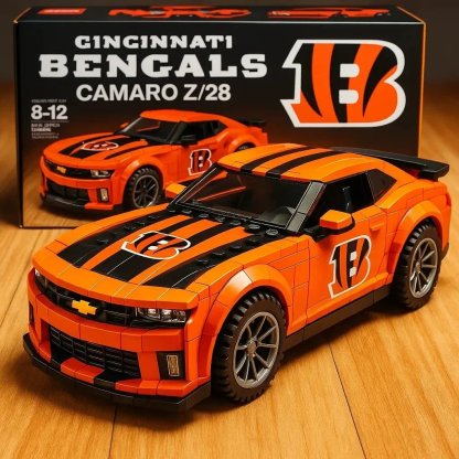 🔥Limited Edition🏈Football Team Camaro Z/28 Building Block