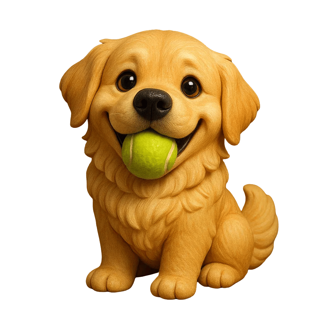 Fun Golden Retriever Advent Calendar 2025
