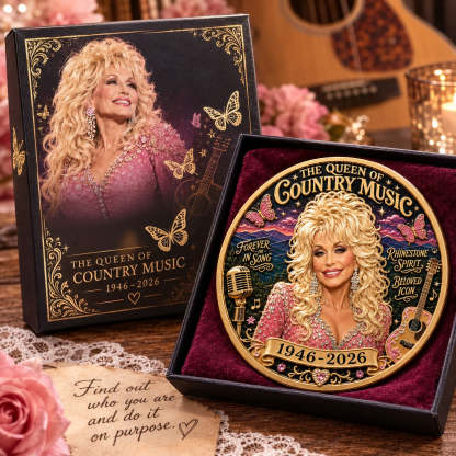 🔥 LAST DAY 50% OFF – 🎸🦋 Dolly Parton Memorial Commemorative Coin | Queen of Country Music