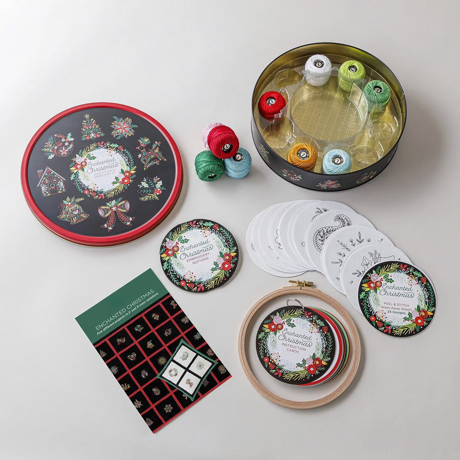🎄Enchanted Christmas - 🧵✨A Keepsake Embroidery Kit by Missouri Star(❤️Beginner-friendly)