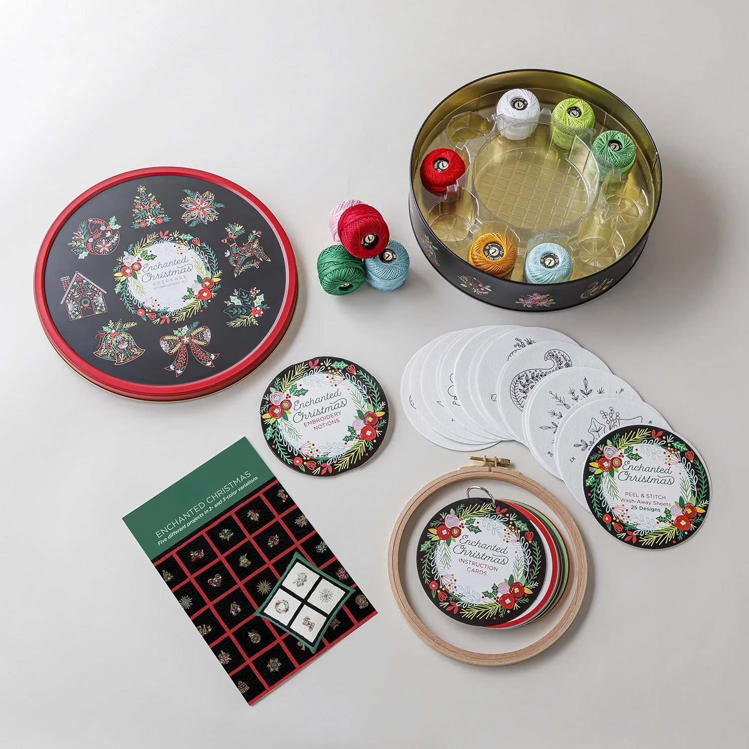 🎄Enchanted Christmas - 🧵✨A Keepsake Embroidery Kit by Missouri Star(❤️Beginner-friendly)