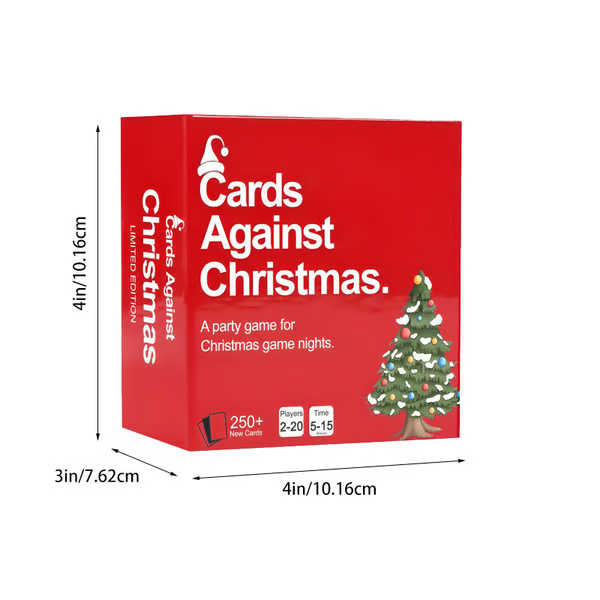 🔥Cards Against Christmas - Game for Christmas Nights