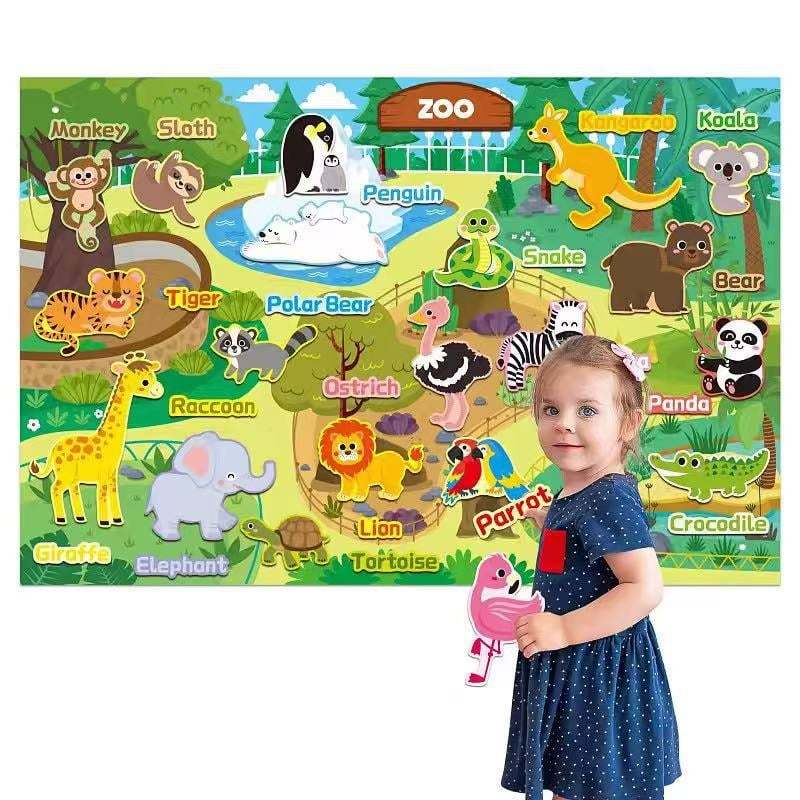 🔥LAST DAY 50% OFF- Felt Board Story Set for Toddlers