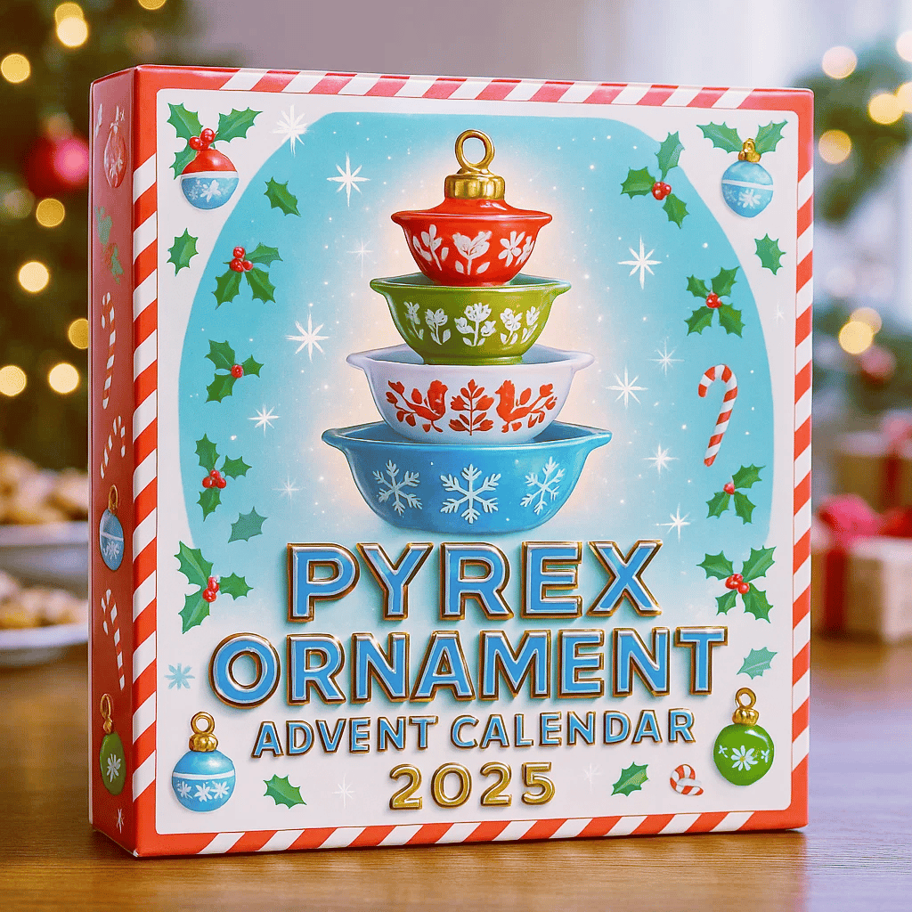 Pyrex Ornament Advent Calendar 2025